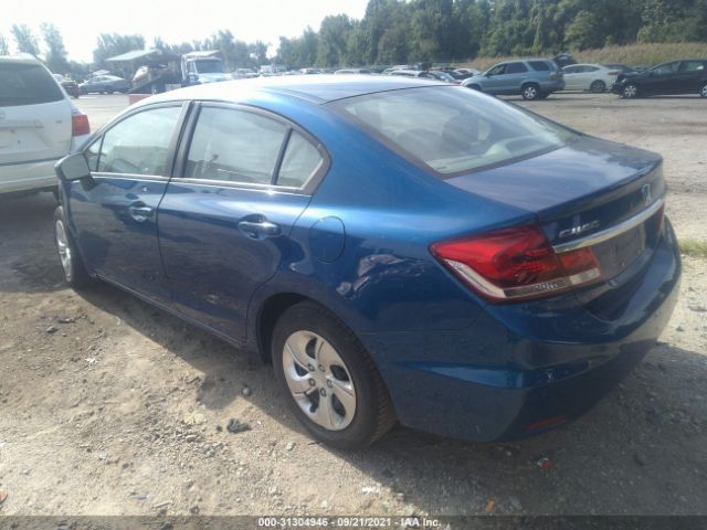 Photo 2 VIN: 19XFB2F56FE083632 - HONDA CIVIC SEDAN 