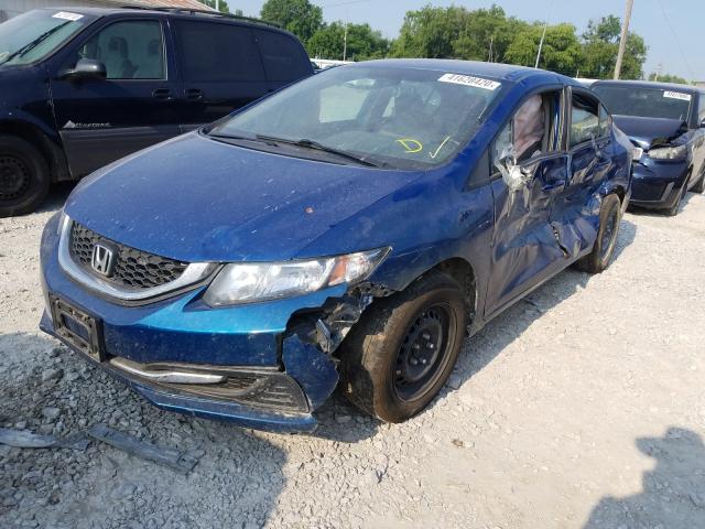 Photo 1 VIN: 19XFB2F56FE096624 - HONDA CIVIC LX 