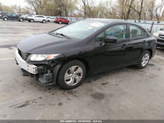 Photo 1 VIN: 19XFB2F56FE110327 - HONDA CIVIC SEDAN 