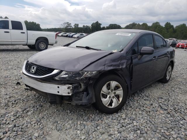 Photo 1 VIN: 19XFB2F56FE121716 - HONDA CIVIC LX 