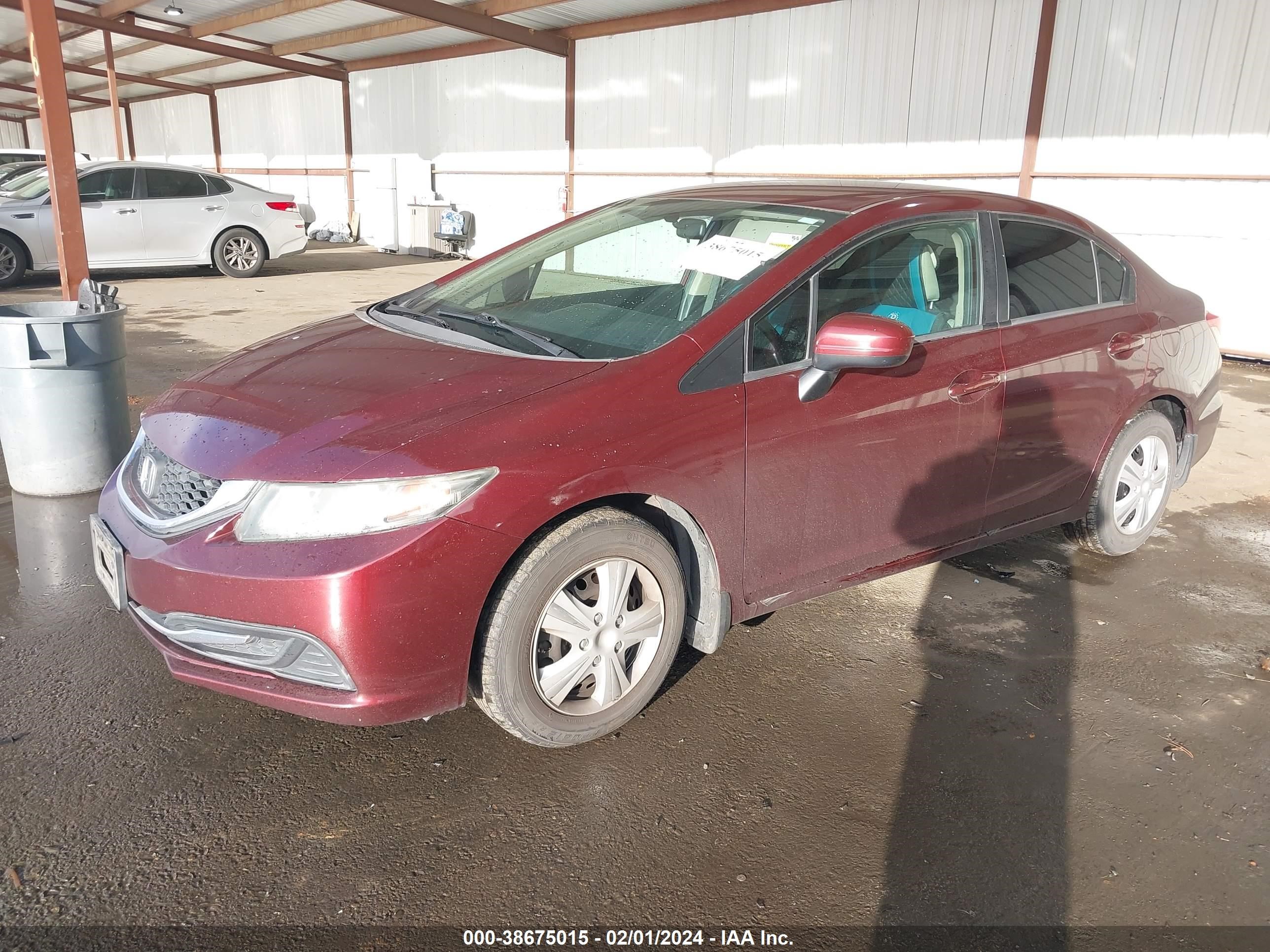 Photo 1 VIN: 19XFB2F56FE208046 - HONDA CIVIC 