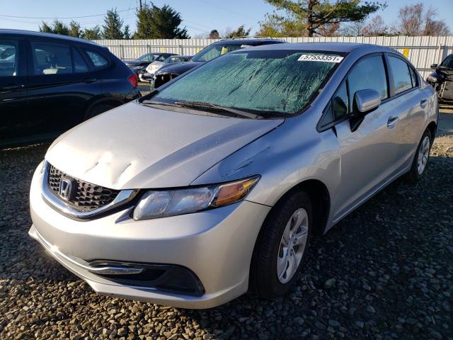 Photo 1 VIN: 19XFB2F56FE213960 - HONDA CIVIC LX 