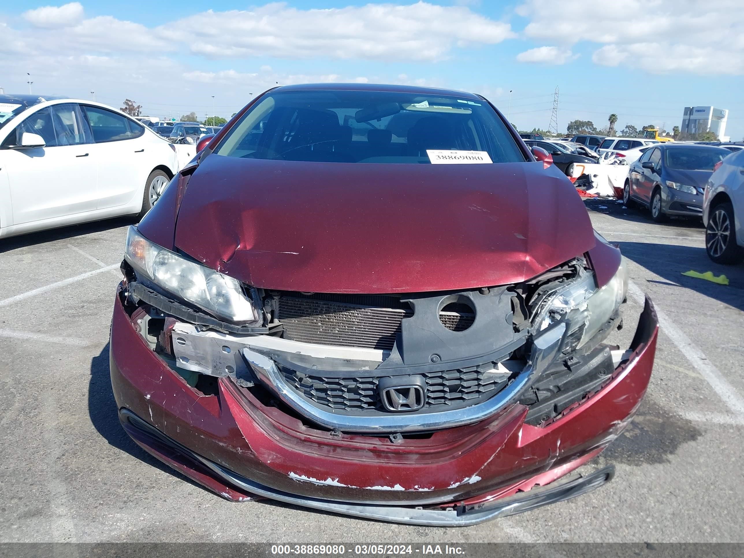 Photo 5 VIN: 19XFB2F56FE227633 - HONDA CIVIC 