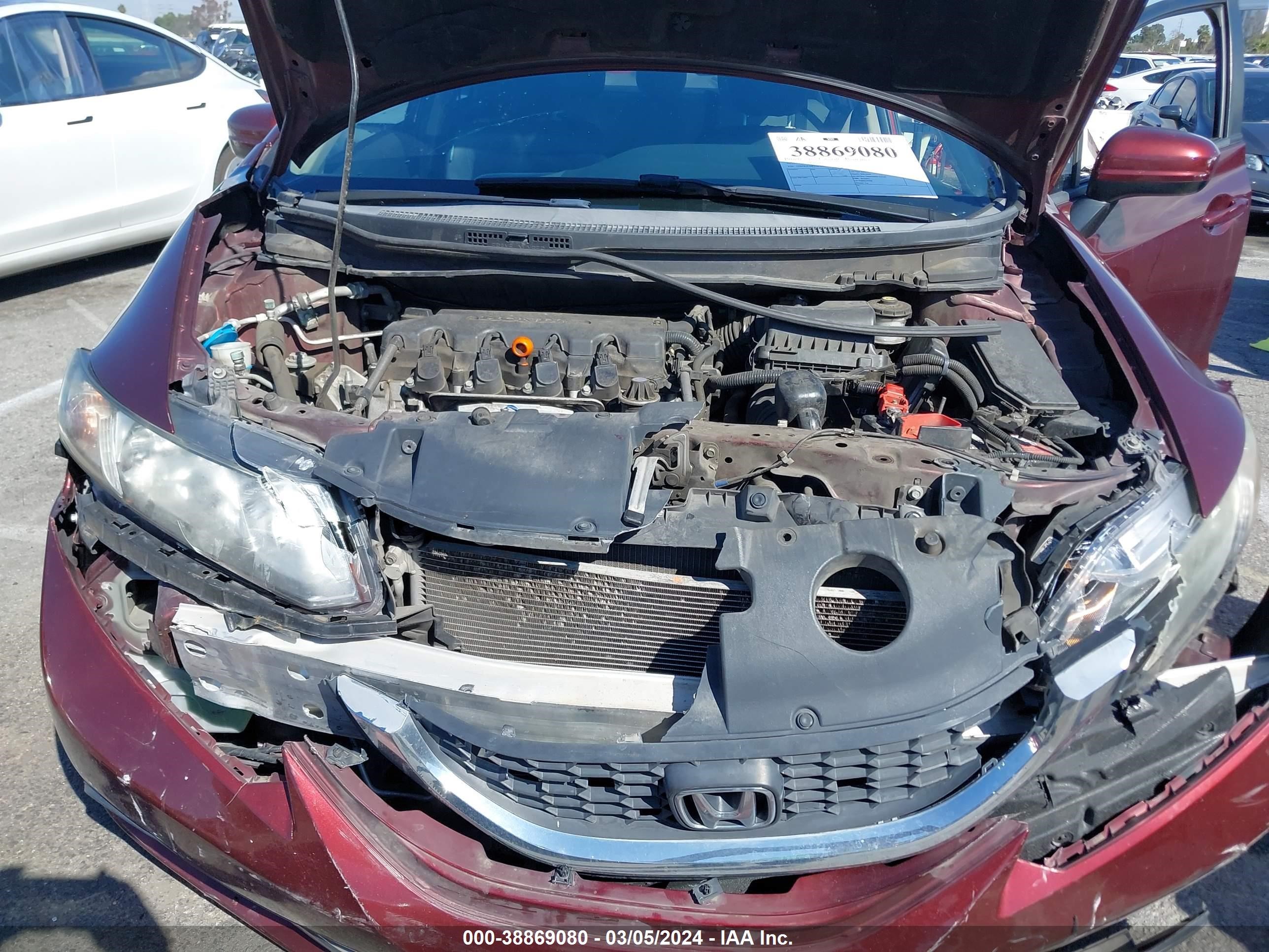 Photo 9 VIN: 19XFB2F56FE227633 - HONDA CIVIC 