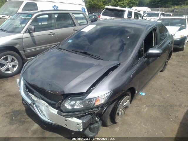 Photo 1 VIN: 19XFB2F56FE244206 - HONDA CIVIC SEDAN 