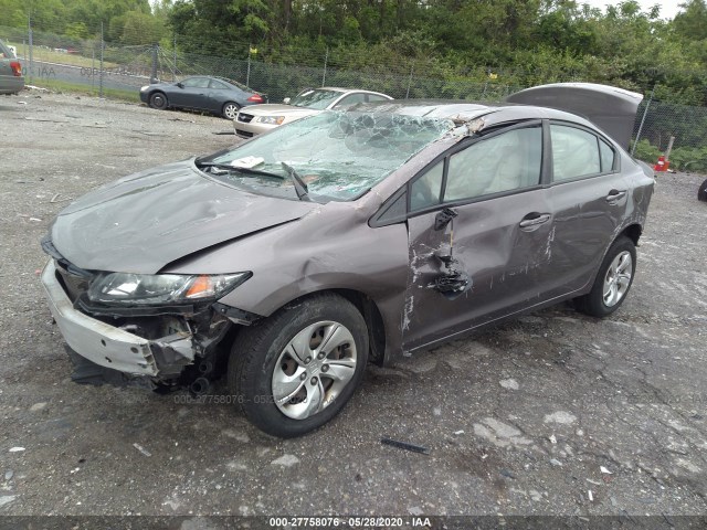 Photo 1 VIN: 19XFB2F56FE267436 - HONDA CIVIC SEDAN 