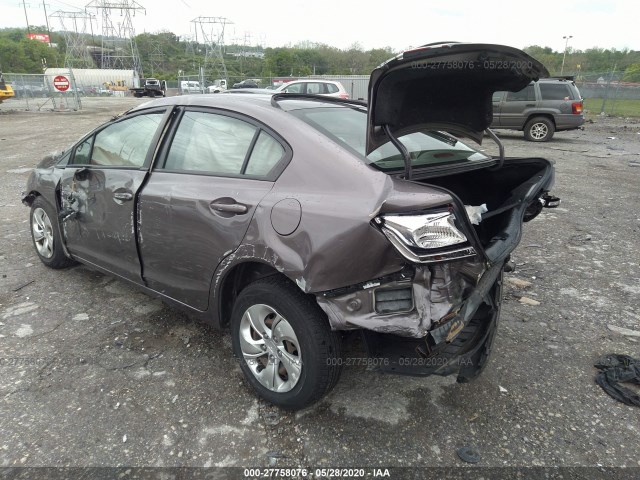 Photo 2 VIN: 19XFB2F56FE267436 - HONDA CIVIC SEDAN 