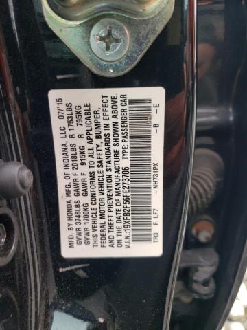 Photo 11 VIN: 19XFB2F56FE273706 - HONDA CIVIC LX 