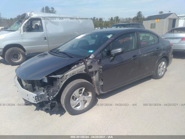 Photo 1 VIN: 19XFB2F56FE287234 - HONDA CIVIC SEDAN 