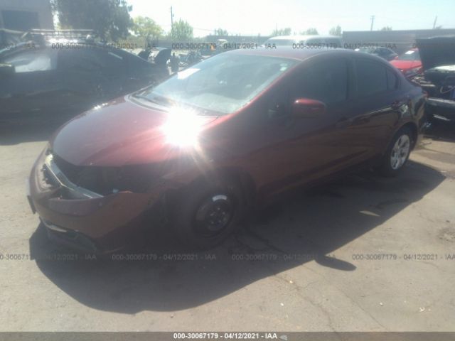 Photo 1 VIN: 19XFB2F56FE700396 - HONDA CIVIC SEDAN 