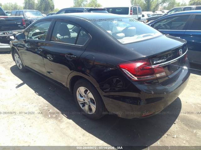 Photo 2 VIN: 19XFB2F56FE705663 - HONDA CIVIC SEDAN 