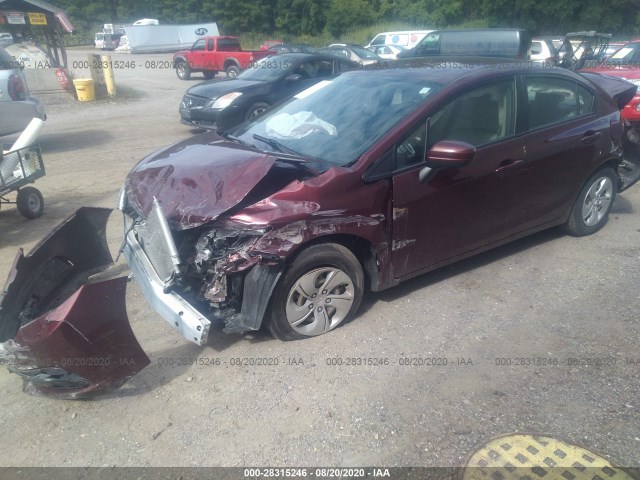 Photo 1 VIN: 19XFB2F56FE706473 - HONDA CIVIC SEDAN 