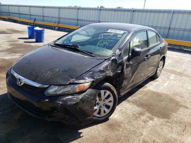 Photo 1 VIN: 19XFB2F57CE014637 - HONDA CIVIC LX 