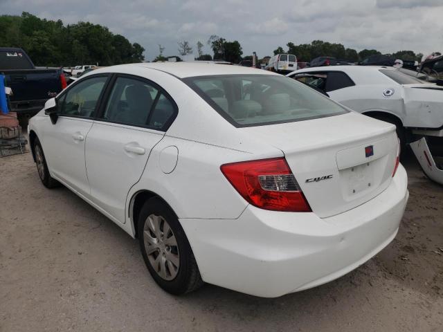 Photo 2 VIN: 19XFB2F57CE017327 - HONDA CIVIC LX 