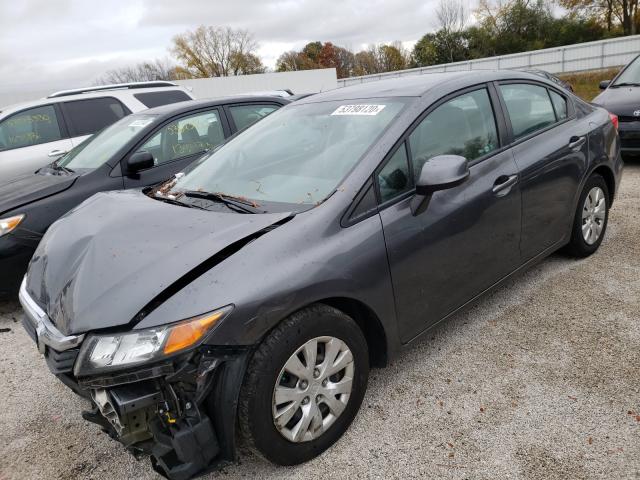 Photo 1 VIN: 19XFB2F57CE022141 - HONDA CIVIC LX 