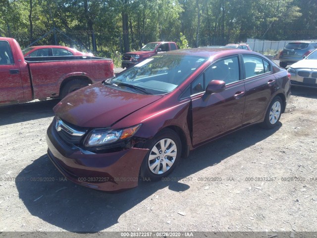 Photo 1 VIN: 19XFB2F57CE026416 - HONDA CIVIC SDN 