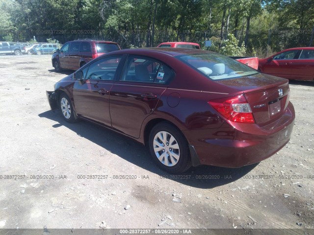 Photo 2 VIN: 19XFB2F57CE026416 - HONDA CIVIC SDN 