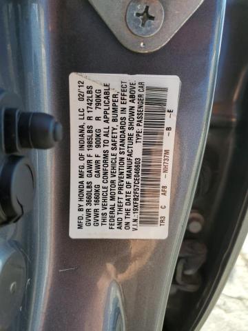 Photo 11 VIN: 19XFB2F57CE046603 - HONDA CIVIC 