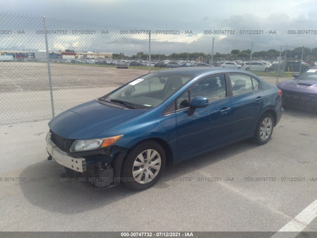 Photo 1 VIN: 19XFB2F57CE050778 - HONDA CIVIC SDN 