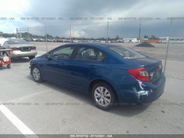 Photo 2 VIN: 19XFB2F57CE050778 - HONDA CIVIC SDN 