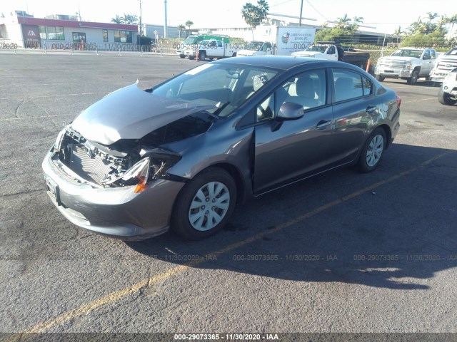 Photo 1 VIN: 19XFB2F57CE057598 - HONDA CIVIC SDN 