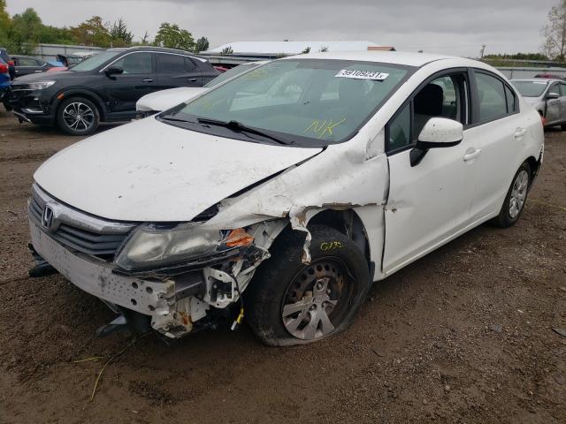 Photo 1 VIN: 19XFB2F57CE061666 - HONDA CIVIC LX 