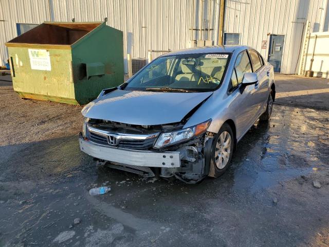 Photo 1 VIN: 19XFB2F57CE062350 - HONDA CIVIC LX 