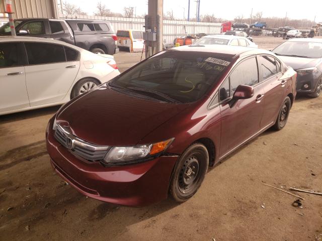 Photo 1 VIN: 19XFB2F57CE065491 - HONDA CIVIC LX 