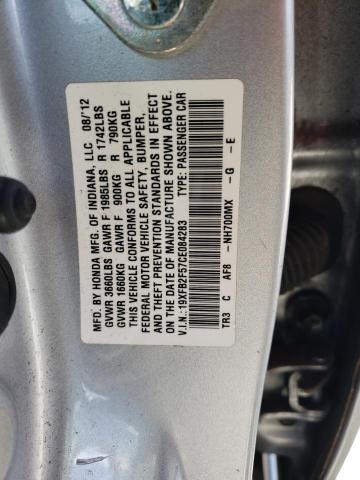 Photo 11 VIN: 19XFB2F57CE084283 - HONDA CIVIC LX 