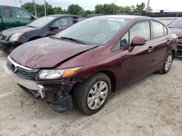 Photo 1 VIN: 19XFB2F57CE095039 - HONDA CIVIC LX 