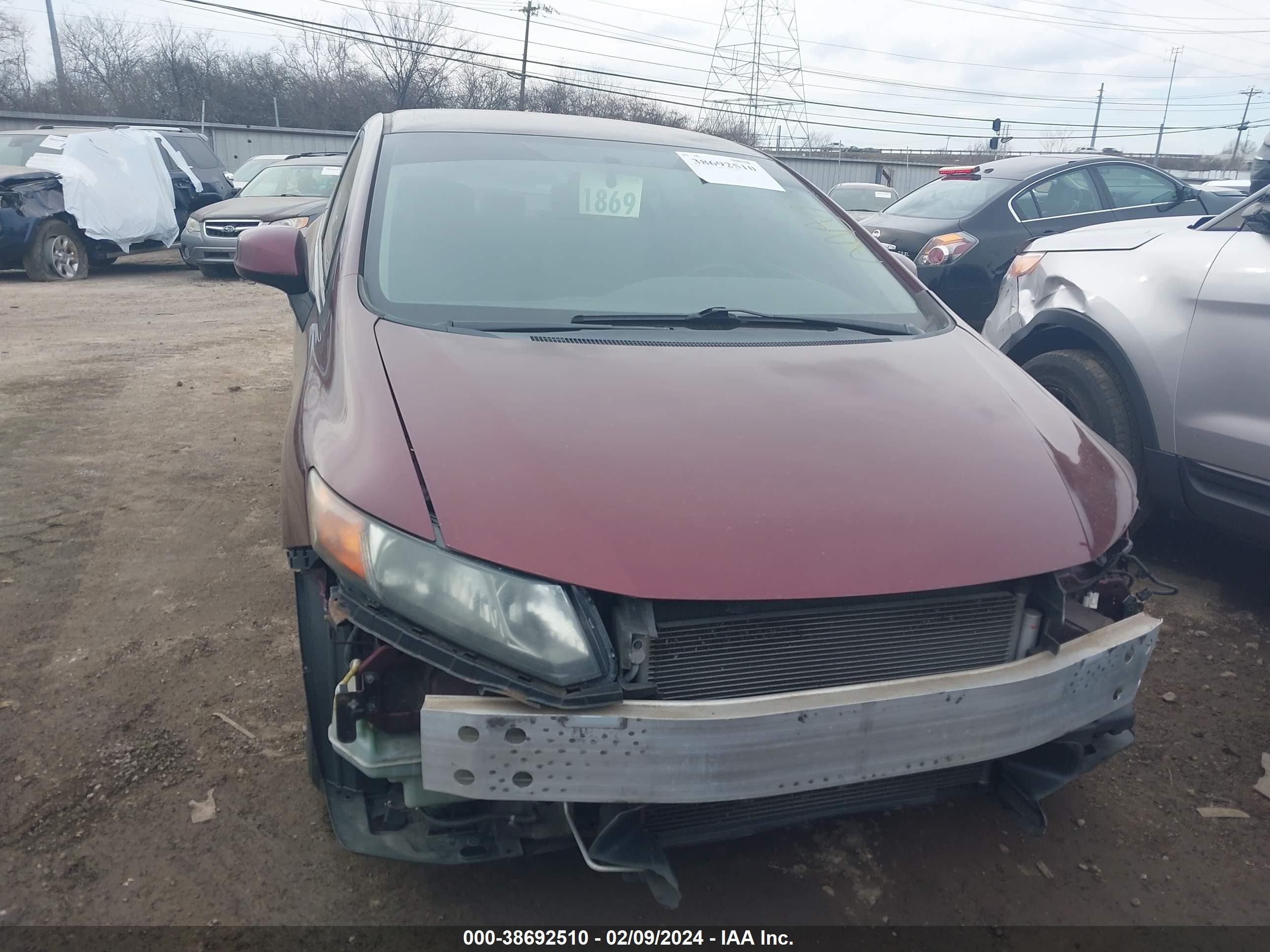 Photo 5 VIN: 19XFB2F57CE110378 - HONDA CIVIC 