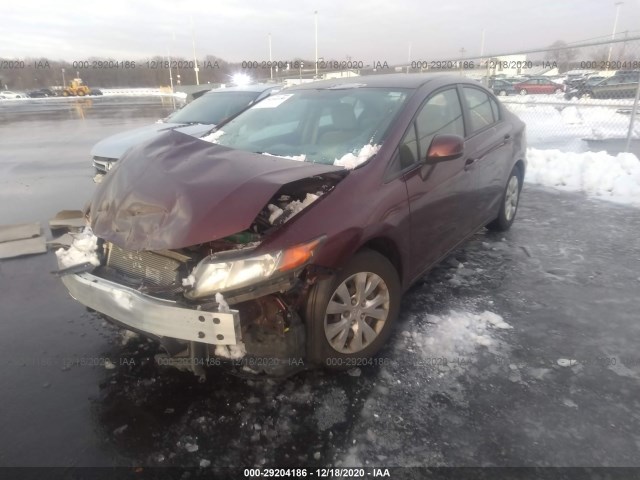 Photo 1 VIN: 19XFB2F57CE320964 - HONDA CIVIC SDN 