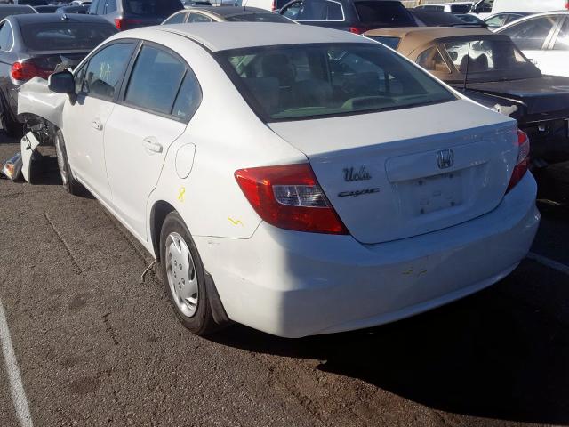 Photo 2 VIN: 19XFB2F57CE323752 - HONDA CIVIC LX 