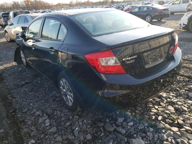 Photo 2 VIN: 19XFB2F57CE337313 - HONDA CIVIC LX 