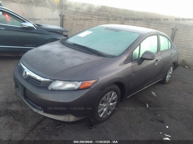 Photo 1 VIN: 19XFB2F57CE364933 - HONDA CIVIC SDN 