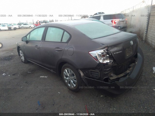 Photo 2 VIN: 19XFB2F57CE364933 - HONDA CIVIC SDN 