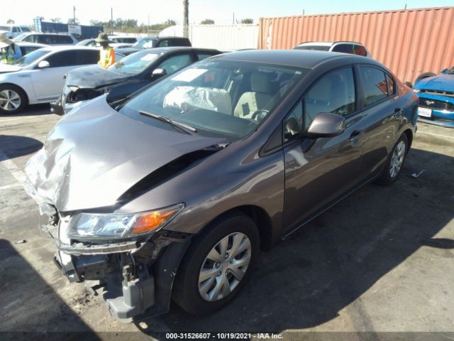 Photo 1 VIN: 19XFB2F57CE376693 - HONDA CIVIC SDN 