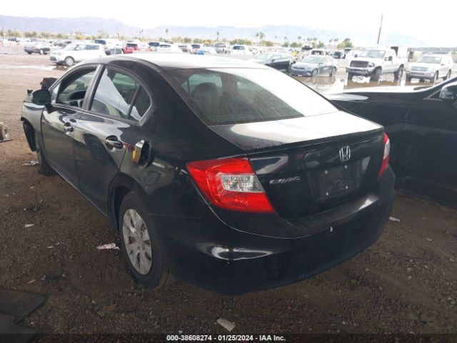 Photo 2 VIN: 19XFB2F57CE385460 - HONDA CIVIC 