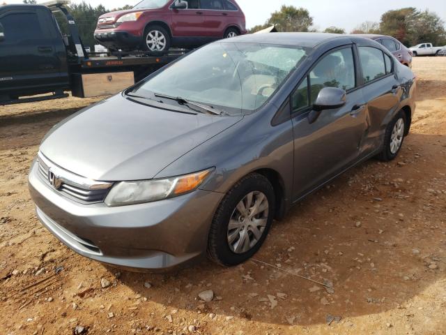 Photo 1 VIN: 19XFB2F57CE392165 - HONDA CIVIC LX 