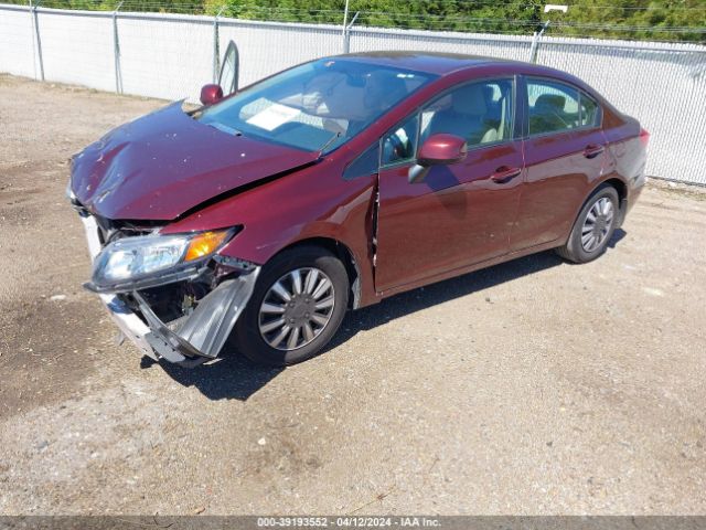 Photo 1 VIN: 19XFB2F57CF036539 - HONDA CIVIC 