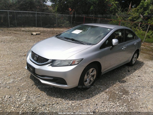 Photo 1 VIN: 19XFB2F57DE001601 - HONDA CIVIC SDN 