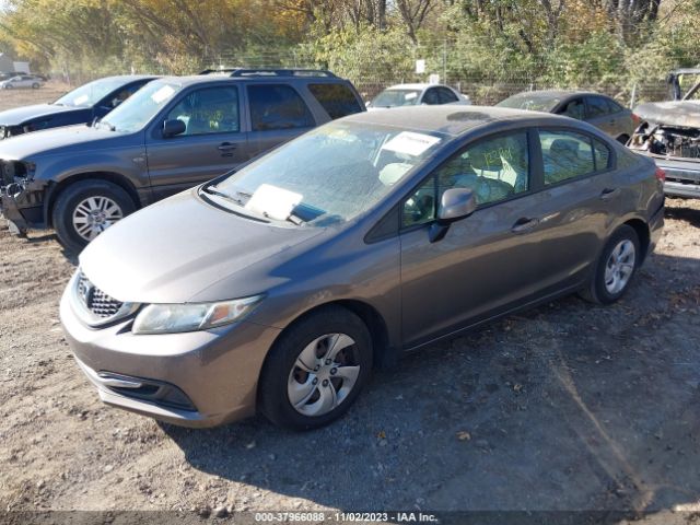 Photo 1 VIN: 19XFB2F57DE006216 - HONDA CIVIC SDN 