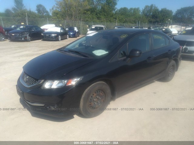 Photo 1 VIN: 19XFB2F57DE014753 - HONDA CIVIC SDN 