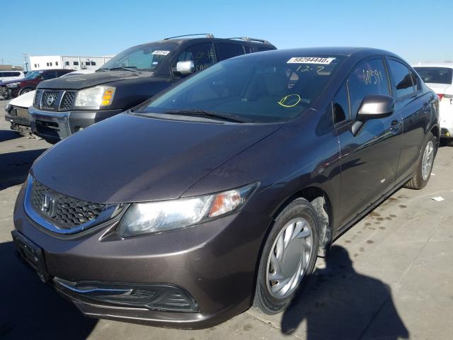 Photo 1 VIN: 19XFB2F57DE021248 - HONDA CIVIC LX 