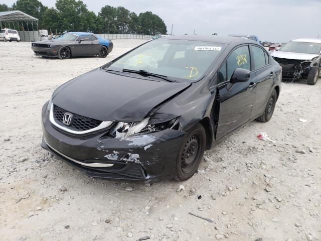 Photo 1 VIN: 19XFB2F57DE073446 - HONDA CIVIC LX 