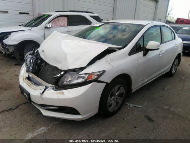 Photo 1 VIN: 19XFB2F57DE080185 - HONDA CIVIC SDN 