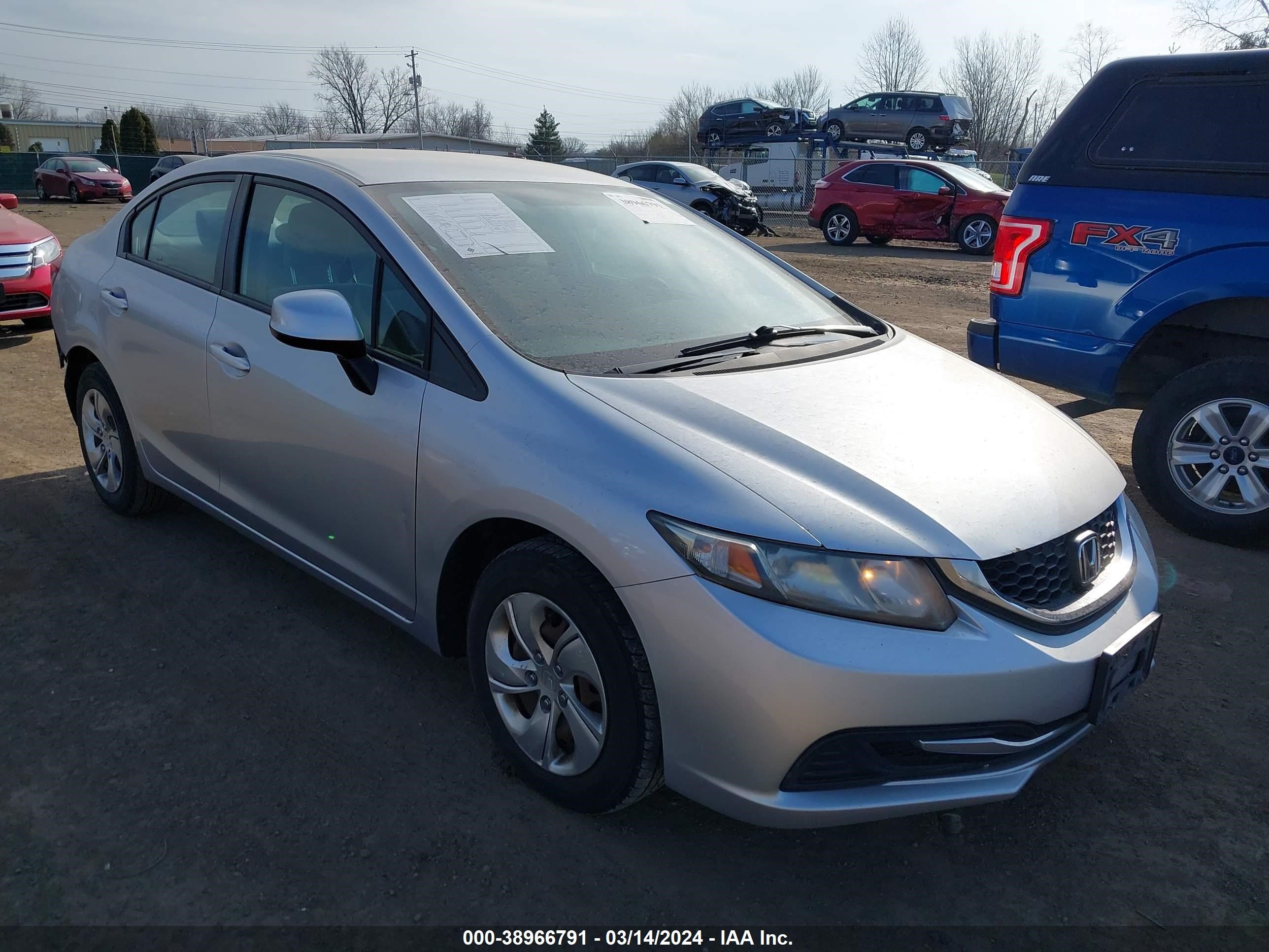 Photo 0 VIN: 19XFB2F57DE080820 - HONDA CIVIC 