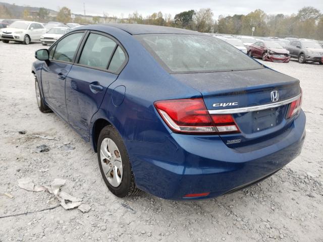 Photo 2 VIN: 19XFB2F57DE096239 - HONDA CIVIC LX 