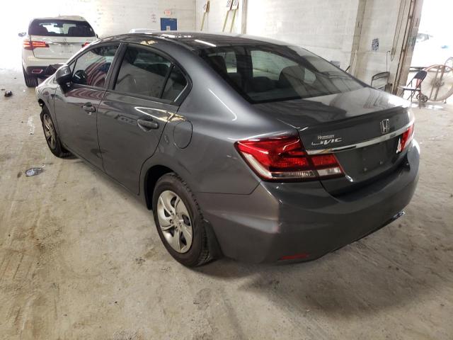 Photo 2 VIN: 19XFB2F57DE097827 - HONDA CIVIC LX 