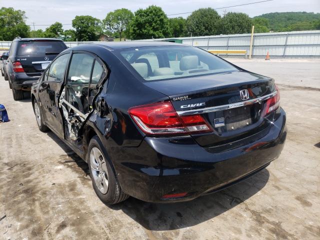 Photo 2 VIN: 19XFB2F57DE202740 - HONDA CIVIC LX 